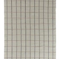 Grid Rug mustavalkoinen kaannettava iso matto OYOYlta