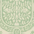 Paratiisi vaaleanvihrea vanhanaikainen lintutapetti Pihlgren ja Ritolalta 70050