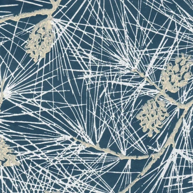 Sembramanty sininen puutapetti Pihlgren ja Ritolalta 69261 kuva