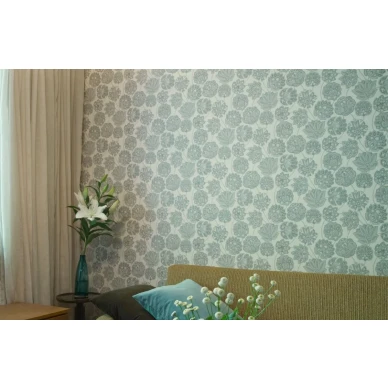 Harmaa kukkatapetti Taikayo 69809 Pihlgren ja Ritolalta image