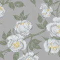 Juhannusruusu harmaa kukkatapetti Pihlgren ja Ritolalta 69274