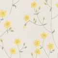 Niittyleinikki keltainen klassinen kukkatapetti Pihlgren ja Ritolalta 69200