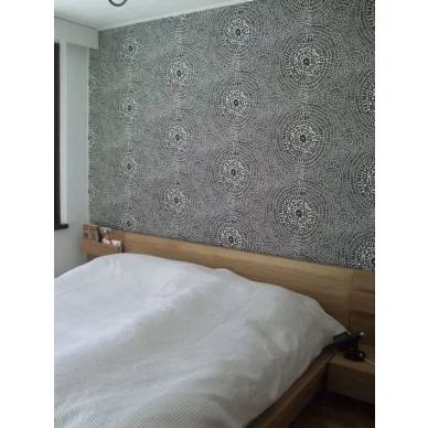 Mustavalkoinen graafinen tapetti Pantteri 68648 Pihlgren ja Ritolalta kuva