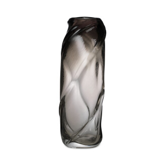 Water Swirl harmaa iso lasimaljakko Ferm Livingilta kuva