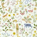 Garden of Eden vaalea kuviollinen tapetti Eedenin puutarhasta Scionilta 112794