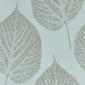 Leaf sininen hopea lehtitapetti Harlequinilta 112610