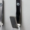 Bath Hook hopeanvariset modernit isot metallikoukut House Doctorilta 205343006