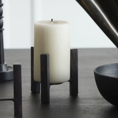 Bejo ruskea kynttilanjalka poytakynttilalle House Doctorilta 203660091 image
