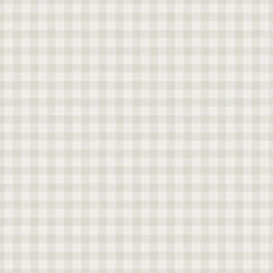 Herman vihrea ruudullinen kukkatapetti Sandbergilta 245 28 image