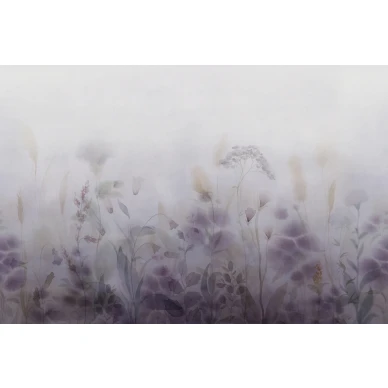 Vilda romanttinen liila kukkatapetti koko kuvio Sandbergilta 662 25 image