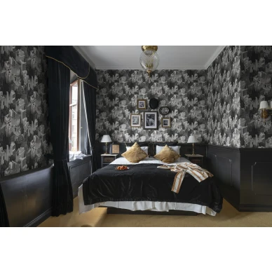 Toledo harmaa kaupunkitapetti olohuoneeseen Rebel Wallsilta image