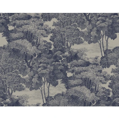 Saint Sebastian moderni tummanharmaa puutapetti Rebel Wallsilta kuva