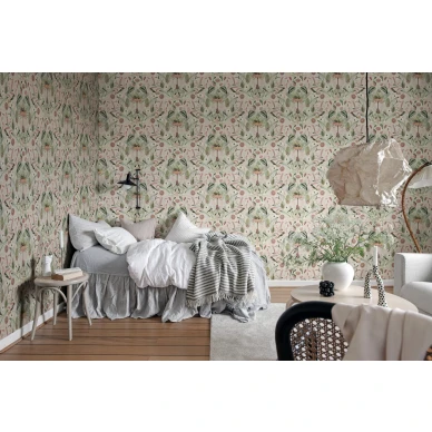 Makuuhuoneen lintutapetti Arlon Rebel Wallsilta R17543 kuva