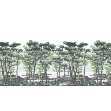 The Enchanted Forest maaginen metsatapetti koko kuvio Rebel Wallsilta R14461 image