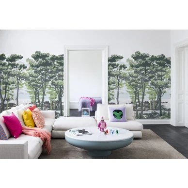 The Enchanted Forest maaginen metsatapetti olohuoneeseen Rebel Wallsilta R14461 image