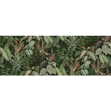 Mischievous Monkeys vihrea viidakkotapetti Rebel Wallsilta koko kuvio R14592 image