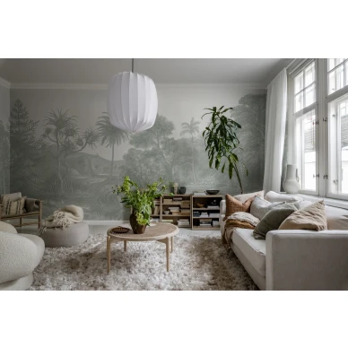 Olohuoneen viidakkotapetti Rebel Wallsilta Jungle Land R14613 image