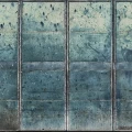 Metal Gradient teollisuustyylinen sininen muraltapetti Rebel Wallsilta R14911