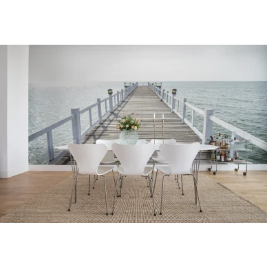 Hampton Pier merihenkinen valokuvatapetti laiturilta kokoushuoneeseen Rebel Wallsilta R15261 kuva