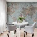 Around the World karttatapetti keittioon Rebel Wallsilta R15351