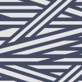 Sailors Sea sininen raidallinen muraltapetti Rebel Wallsilta R15141