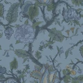 Growing Wilderness sininen kukkatapetti Rebel Wallsilta R13213