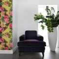 Floral Frida keltainen kukkatapetti olohuoneen muraltapett Rebel Wallsilta R15712