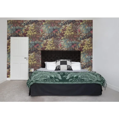 Vinum Raspeys varikas lehtitapetti makuuhuoneen muraltapetti Rebel Wallsilta R15771 kuva