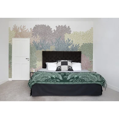 Hideaway rauhallinen monivarinen puutapetti makuuhuoneeseen Rebel Wallsilta R16022 kuva
