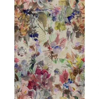 Floral Splendor varikas kukkatapetti koko kuvio Rebel Wallsilta R16041 kuva