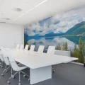 Horizon merimaisema valokuvatapetti kokoushuoneeseen Rebel Wallsilta R16321