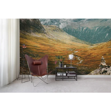 Home of the Giants mahtava valokuvatapetti Norjan vuoristomaisemalla Rebel Wallsilta R16441 image