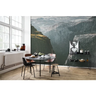 Mount Giant valokuvatapetti vuoristomaisemaa keittioon Rebel Wallsilta R16451 image