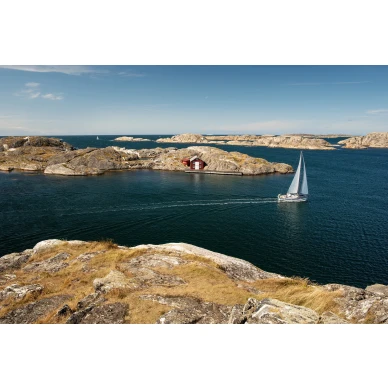 Coast Life saaristomaisema valokuvatapetti koko kuvio Rebel Wallsilta R16501 kuva
