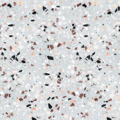 Terrazzo kuviollinen harmaa muraltapetti Rebel Wallsilta R16150 image