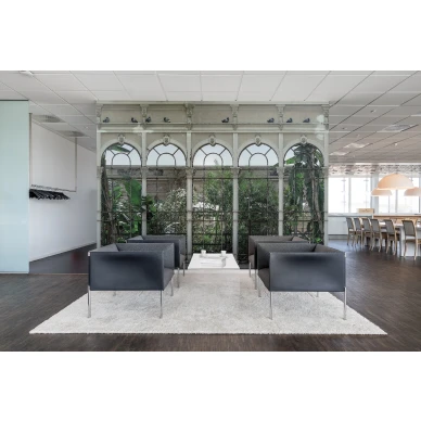 Dove Gardens vihrea puutarhatapetti olohuoneeseen Rebel Wallsilta R16261 image