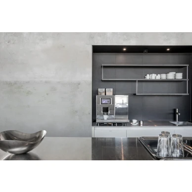 Urban Horizon harmaa betonimuraltapetti keittioon Rebel Wallsilta R15981 image