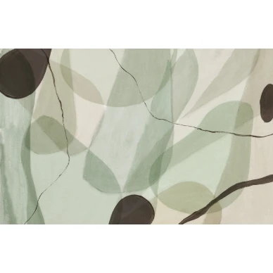 Asana vihrea abstrakti kuvatapetti Rebel Wallsilta R17023 koko kuvio image