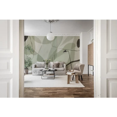 Vihrea tapetti Asana R17023 Rebel Wallsilta image