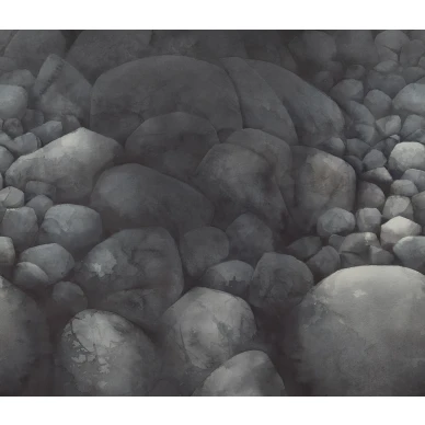 Stillness harmaa kivitapetti koko kuvio Rebel Wallsilta R17061 image