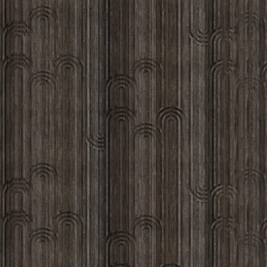 Timber Arch ruskea puuseinatapetti Rebel Wallsilta R17221 image