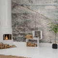 Lingering Wall raidallinen betoniseina muraltapetti olohuoneeseen Rebel Wallsilta R13531