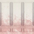 Patinated Panels roosa paneliseina muraltapetti Rebel Wallsilta R15381
