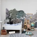 Bellewood monivarinen metsatapetti lastenhuoneen muraltapetti Rebel Wallsilta R13052