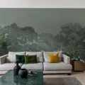 Bellewood vihrea metsatapetti olohuoneen muraltapetti Rebel Wallsilta R13058