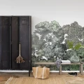Bellewood vihrea puutapetti Rebel Wallsilta R13051