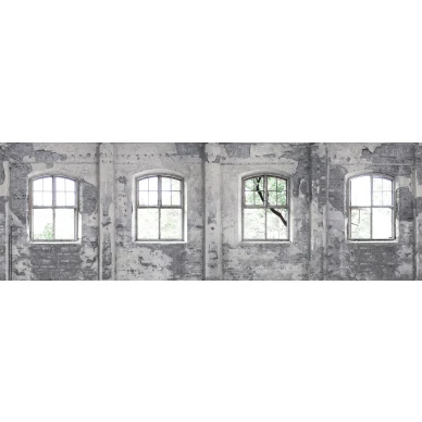 Perspective Manoir beige ikkunatapetti Rebel Wallsilta R14202 koko kuvio image