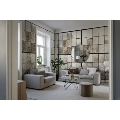 Rebel Wallsin tehostetapetti Factory Window R14383 image