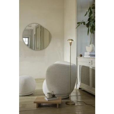 Pond XL suuri moderni pyorea peili kromireunalla Ferm Livingilta image