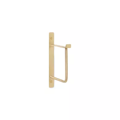 Hang Rack minimalistinen messinkinen vaatenaulakko Ferm Livingilta image